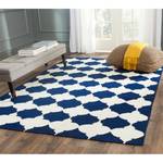 Tapis Tangier Beige - Bleu - Textile - 200 x 300 cm