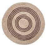 Tapis Tatu Jute (tressé à la main) - Marron - 90 cm