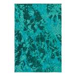 Tapis Teramo II Fibres synthétiques - Turquoise - 140 x 200 cm
