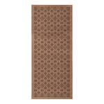 Tapis Tile Fibres synthétiques - Marron - 80 x 200 cm