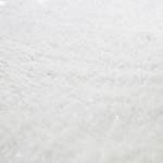 Tapis imitation fourrure Fibres synthétiques - Blanc - 55 x 80 cm