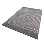 Teppich Twist Kunstfaser - Grau / Creme - 160 x 230 cm