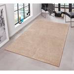 Teppich Uni Pure Kunstfaser - Beige meliert - 160 x 240 cm