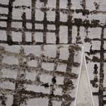 Tapijt Velvet Grid kunstvezels - Taupe/bruin - 120x170cm