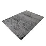 Tapijt Velvet Grid kunstvezels - Taupe/lichtgrijs - 160x225cm
