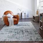 Tapis Velvet Grid Fibres synthétiques - Taupe / Gris clair - 80 x 150 cm