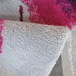 Teppich Verona I Kunstfaser - Weiß / Pink - 120 x 180 cm