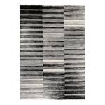 Tapis Wild Stripes Fibres synthétiques - Gris / Beige - 133 x 200 cm