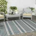 Tapis Wilshire Fibres synthétiques - Cachemire / Bleu pétrole - 120 x 180 cm