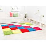 Carré de tapis Infinity Rose foncé