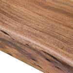 Eettafel Nature Line gewaxt massief acaciahout, metaal