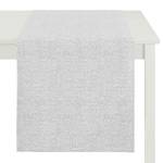 Chemin de table Cinta Tissu - Blanc