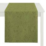 Chemin de table Joseni Tissu - Vert kiwi