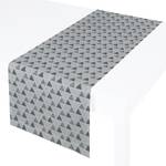 Tischläufer Rustica I Grau - Textil - 40 x 130 x 130 cm