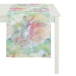 Chemin de table Springtime III Vert / Rose vif