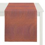 Chemin de table Topa Tissu - Ambre jaune