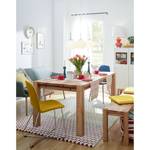 Tischläufer Wilma Apricot/Streifen Multicolor - Textil - 40 x 150 cm