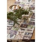 Chemin de table Winter II Coton - Gris