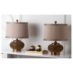 Lampes de table Alexis (lot de 2) Cuivré / Beige