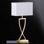 Lampada da tavolo Anni Metallo/Tessuto Color oro 1 luce