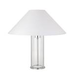 Lampe sphérique Boston Argenté / Blanc - 1 ampoule