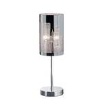 Lampe City Argenté - Métal - Hauteur : 40 cm