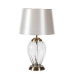 Lampe Colima Coton / Verre - 1 ampoule