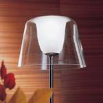 Lampada da tavolo Conca Vetro/Metallo Trasparente 1 luce