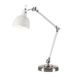 Tafellamp Emery ijzer - 1 lichtbron - Wit