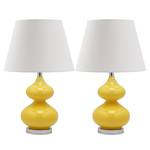 Lampes de table Eva (lot de 2) Jaune