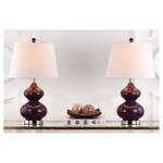 Lampes de table Eva (lot de 2) Mauve