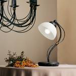 Lampada da tavolo Filo Metallo/Vetro Nero bluastro/Bianco 1 luce