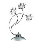 Lampada da tavolo Fiorella Silber Metallo/Vetro 3 luci