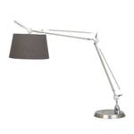 Pied de lampe Fontainebleau 1 ampoule Nickel mat