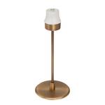 Lampada tavolo touch struttura Gramineus 1 luce Ottone brunito