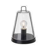 Lampe Handy Métal / Verre Noir 1 ampoule