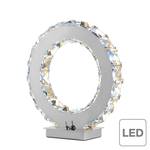 LED-Tischleuchte Jola Chrom/ Kristall - Silber