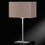 Lampada da tavolo Kempten by Honsel Metallo/Tessuto Color argento 1 luce