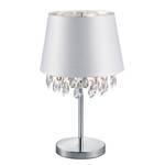 Lampe Lorelay Tissu / Métal - 2 ampoules - Blanc - Blanc