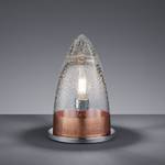 Tafellamp Milton glas/metaal - 1 lichtbron - Koper