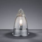 Lampe Milton Verre / Métal - 1 ampoule - Argenté