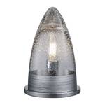 Lampe Milton Verre / Métal - 1 ampoule - Argenté