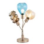 Tafellamp Pesaro glas/ijzer - 3 lichtbronnen