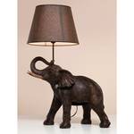 Tafellamp olifant safari kunststof/stof 1 lichtbron