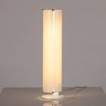 Tafellamp Tub-O glas/metaal - wit - 2 lichtbronnen
