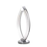 \N Argenté - Blanc - Métal - Matière plastique - Hauteur : 39 cm