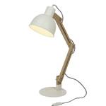 Lampe Elias 1 ampoule - Blanc / Noir