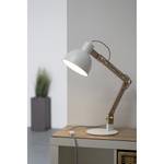 Lampe Elias 1 ampoule - Blanc / Noir