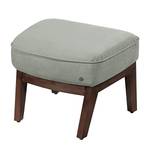 Sessel Cozy Webstoff Granit - Mit Hocker