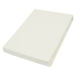 Drap-housse pour surmatelas Capaci Tissu - Vanille